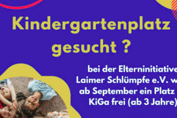 Bei uns ist ein Kindergartenplatz frei! 😍